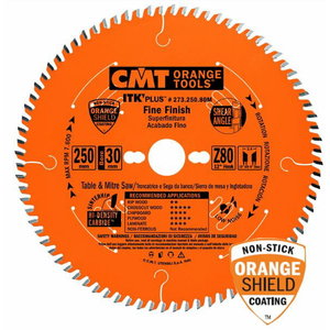 ITK Plus thin-kerf fine cut-off circular saw blade, CMT
