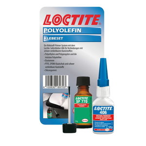 Momentiniai klijai LOCTITE 406 + gruntas 770 20g/10g