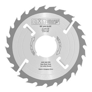 Saw blade for wood 300x4,0/2,8x70mm Z24+4  a=18° b=10° ATB
