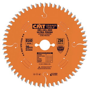 Sawblade for laminated board HW Industrial 260x2,5/1,8x30 Z64 a=-3°  b=TCG