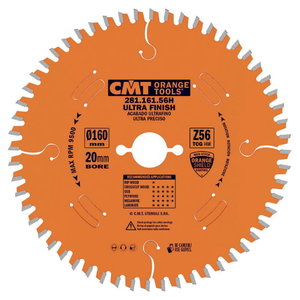 Sawblade for laminated board HW Industrial 260x2,5/1,8x30 Z64 a=-3&deg;  b=TCG