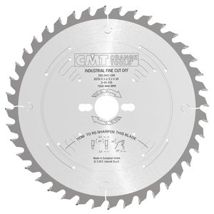 Diskas pjovimo 250x3,2x30 Z40 HM 250x3,2/2,2x30 Z40 a=15° b=10° ATB