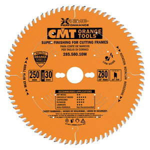 Zāģripa HM 250x2,5x30 Z80, CMT