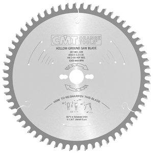 Saw blade for wood Industrial HW 303x3,2/2,2x30 Z60 a=-6° b=