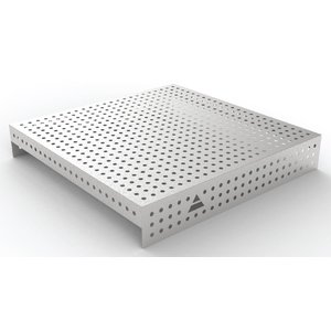 Stainless steel cover plate for table 2000x1000mm, d=28mm