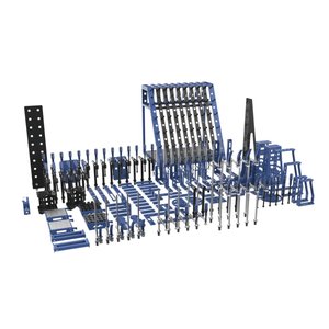 Toolkit 2XL (190pcs) with trolley L for table Plus, holes 28mm