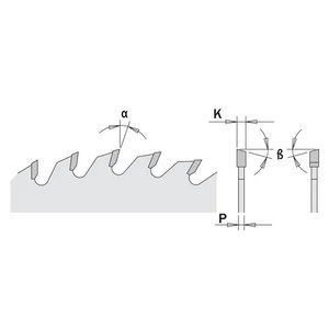 Saeketas 160 синяя2,6 синяя20 Z40 15ATB HM, CMT