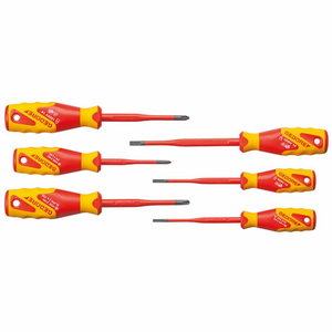 VDE Screwdriver set SLIM DRIVE, 6 pcs