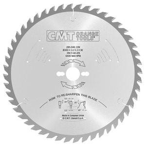 Saw blade for wood HM 315x3,2x30mm Z54 a15° ß10°ATB, CMT