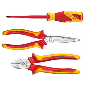 Näpitsate komplekt 1102-005 VDE L-BOXX Mini, 3-osa, Gedore