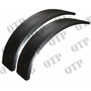 Plastic mudguard flap kit 2pcs 400mm width, radius 1225mm 