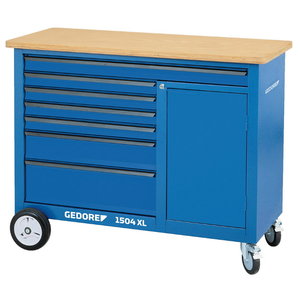 Tööriistakäru/laud 1504 XL ja 308-osaline tööriistakomplekt, Gedore