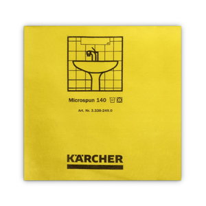 Mikrošķiedras lupatiņas, 10 gab. 37,5 × 38 cm, dzeltenas 