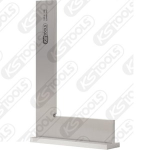 Jalustallinen suorakulma DIN 875/0, 100 mm, KS Tools