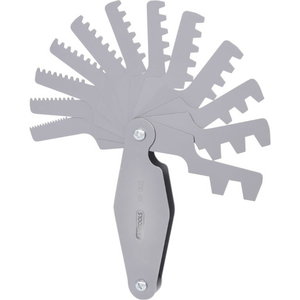 Trapezoid thread gauge 2-12mm, KS Tools
