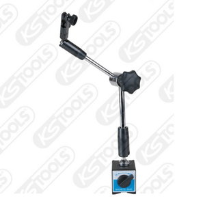 Magneettinen mittausjalusta, 3 liitosta, KS Tools
