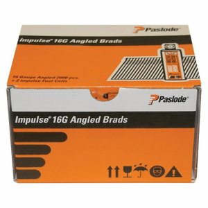 Naelad 51x1,6mm (2000tk+2gaasi) viltune el.tsink IM65A F16, Paslode