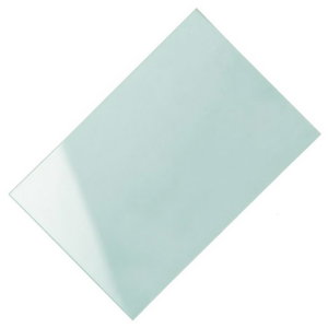 Protective glass, outer, plastic 104x115mm