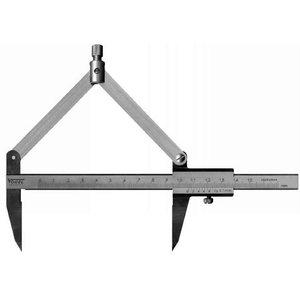 Marking caliper, hardened tips, 150mm, Vögel