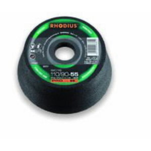 Puodelis akmeniui 110/90x55x22,23 SIC24, Rhodius