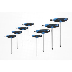 T- formos raktų komplektas, &scaron;e&scaron;iakampiai  Hex 2-10mm DT 2142 