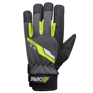 Wintergloves, PU/polyester, black/gray 10/XL