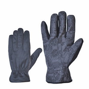 Gloves, syntethic leather, silicone coating, KTR