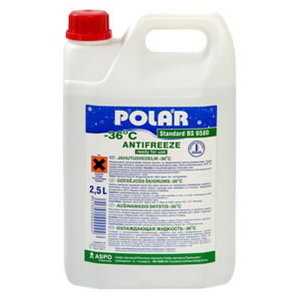Au&scaron;inimo skystis  Standard BS6580 -37&deg;C žalias, POLAR