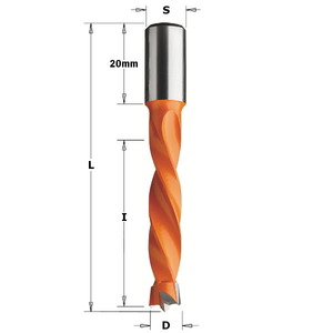 Urbis dībelim HW D= 7,5X43X70 S=10X20 LH, CMT