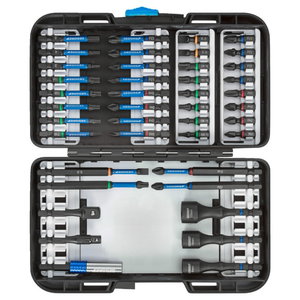 Sukimo antgalių rinkinys 1/4`` Torsion 42 vnt, Gedore