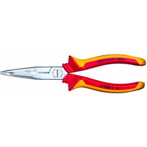 VDE Multiple pliers with VDE insulating sleeves, angled patt, Gedore