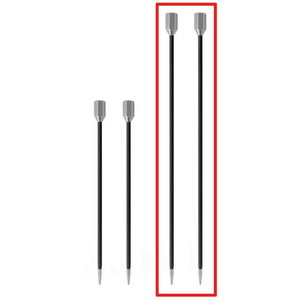 Pair of stick-in electrode pins M 20-Bi 300 without handle, Gann