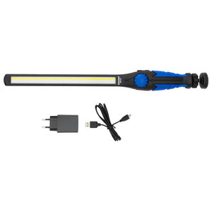 Handlamp LED/UV Li-MH USB charging connection 620lm, Gedore