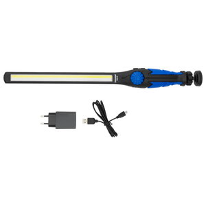 Handlamp LED/UV  Li-MH USB charging connection 620lm 