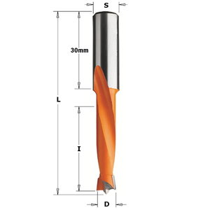 Grąžtas kaiščiams HW D=8X70 S=10X30 RH 