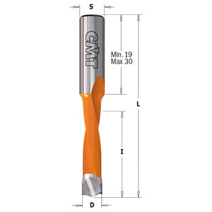 DOWEL DRILL TCT SMG D= 10x35x70 S=10x30 RH