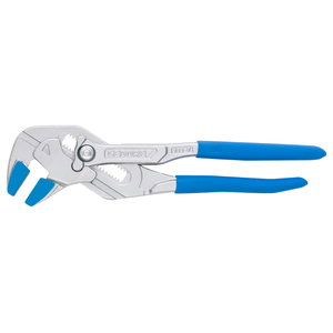 Plier wrench TC 185mm HEX 40mm, 4 jaw covers, Gedore