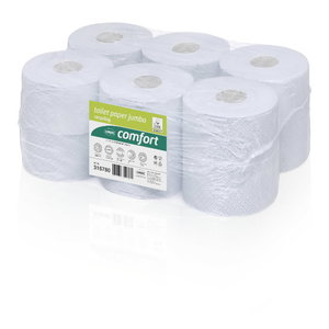 Toilet paper,  Comfort, 2- ply, 175 m, Wepa