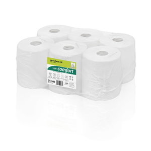  Comfort paper towel roll, 1- ply, 300 m, Wepa