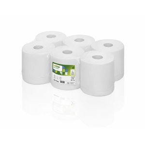 Rullpaber SuperSoft/1-kiht/6x275m/1375 lehte/Centerfeed CF1, Satino by WEPA