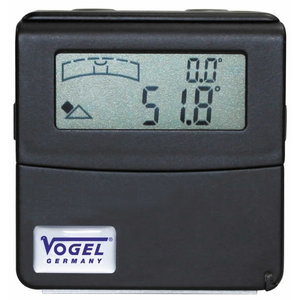 Electr. Digital Angle-Sensor with 90° swiveling LCD display, Vögel
