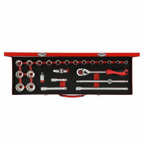 Padrunikomplekt 1/2´´ 10-32mm 24tk R69004024, Gedore RED