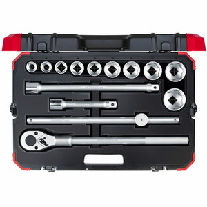 Muciņu komplekts 3/4 22-50mm 14gab. R78004014  3/4"" sprūdat  3/4"" sprūdats, Gedore RED