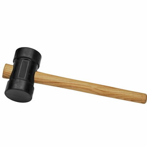 Rubber mallet head-d.58mm l.315mm ash R92500058, Gedore RED