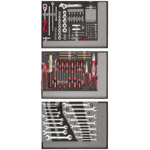 Instrumentu komplekts 3xCT-moduļi 129gab. R21010004 