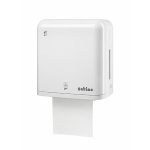 Wepa AutoCut dispenser with sensor, Satino by WEPA