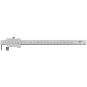 Marking caliper with edge roll, carbide tip, 400mm/16&acute;&acute; 