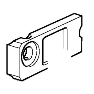 Bracket idler supp RH, JCB