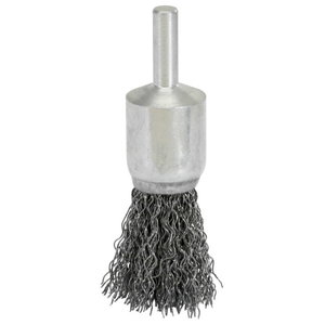 Steel wire brush for mandril 17mm 6mm
