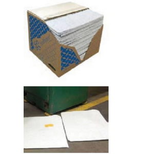 Sorbent pad 41x46cm, 100pc/pack, for oil based liquids, Orion